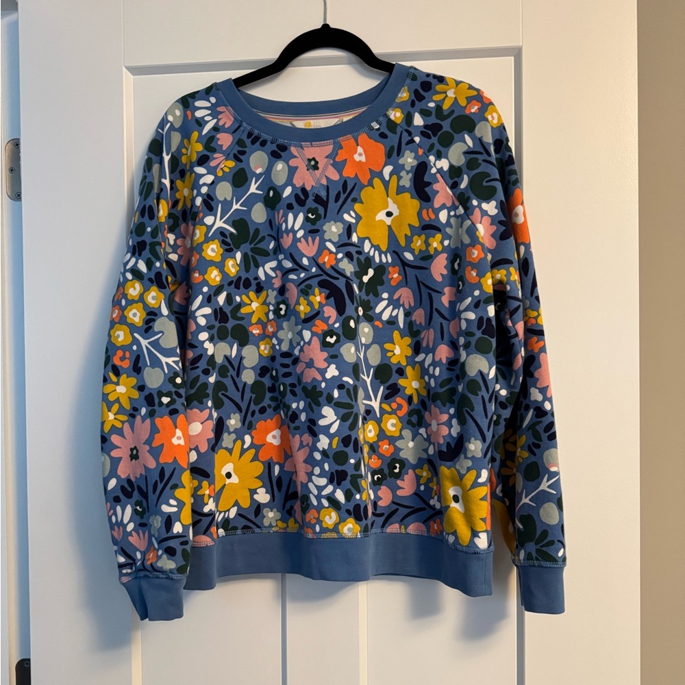 Boden Floral Sweatshirt